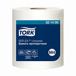 Протирочная бумага Tork Reflex Universal c центральной вытяжкой, 1-сл., 270м, M4