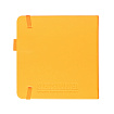 Скетчбук "Sketchmarker" 12*12 см, 140 г/м2, 80 л., оранжевый неон