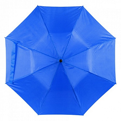 Зонт складной механ. 81 см, ручка пласт. "Lille" синий