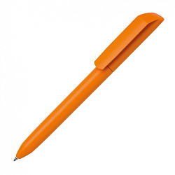 Ручка шарик/автомат "Flow Pure MATT" 1,0 мм, пласт., матов., оранжевый, стерж. синий