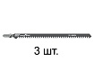 Пилка лобз. по дереву T744D (3 шт.) BOSCH (пропил прямой, грубый, быстрый рез)