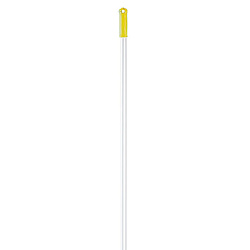 Ручка для МОПа алюминиевая 140см, d=23,5мм, цв.желтый