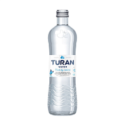 Вода питьевая "Тuran" негазир., 0,5 л., стекл. бутылка