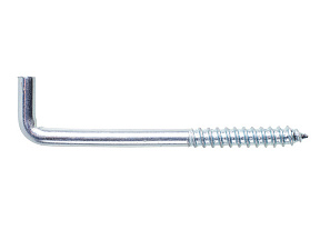 Крючок 5.0х50 мм Г-образный, цинк (10 шт в зип-локе) STARFIX