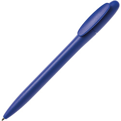 Ручка шарик/автомат "Bay MATT" 1,0 мм, пласт., матов., синий, стерж. синий