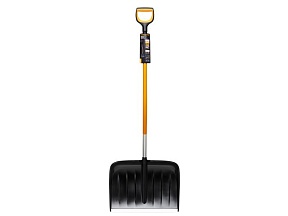 Лопата (скрепер) для снега c изогнутой ручкой X-series FISKARS