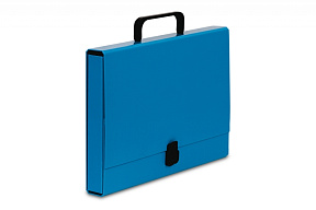 портфель с ручкой "VauPe" 40 мм, голубой, картон Vaupe