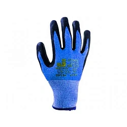 Перчатки с защитой от порезов 5 кл., р-р 10/XL, (нитрил. покрыт.) Jeta Safety (перчатки стекольщика, антипорезные)