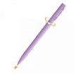 Ручка гелевая "Nusign" 0,5 мм, металл., фиолетовый, стерж. черный