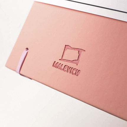 Скетчбук для графики и маркеров "Bristol Touch" A5, 180 г/м2, 50 л., розовый, сшивка