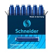 Чернильный патрон "Schneider" 6 шт/уп., синий
