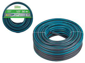 Шланг поливочный 1/2" 50м STARTUL GARDEN (ST6045-1/2-50) (4 слоя)