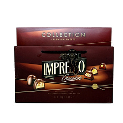 Конфеты в наборе "Impresso" Premium 424 гр., коричневый