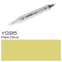 Маркер перм., худ. "Copic ciao" YG-95, бледный оливковый