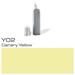 Чернила для заправки маркеров "Copic" Y-02, желтая канарейка