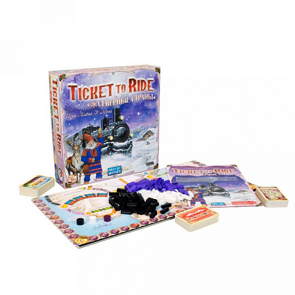 Игра настольная "Ticket to Ride: Северные страны"