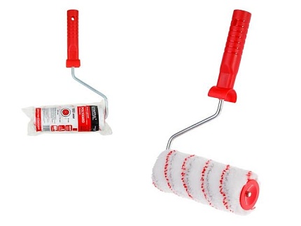 Валик ""POLYAMID"" 48-180мм с ручкой 8мм STARTUL PROFI (ворс 12 мм, покраска стен и фасадов, полиамид)