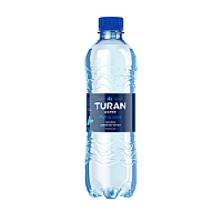 Вода питьевая "Тuran. Лёгкая" газир., 0,5 л., пласт. бутылка