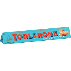 Шоколад молочный "Toblerone" 100 гр., с соленым карамелизированным миндалем и миндальной нугой