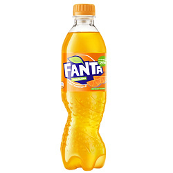 Напиток "Fanta" вкус апельсина, 0,5 л., пласт. бутылка