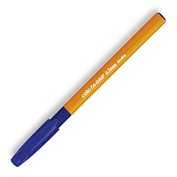 Ручка шарик. "Tri-GRIP" 0,7 мм, пласт., желтый, стерж. синий
