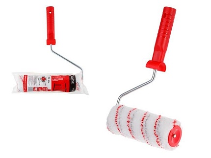 Валик ""POLYAMID"" 48-250мм с ручкой 8мм STARTUL PROFI (ворс 12 мм, покраска стен и фасадов, полиамид)