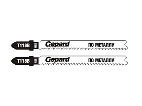 Пилка лобз. по металлу T118B (2 шт.) GEPARD