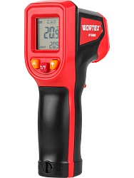 Инфракрасный термометр (пирометр) WORTEX IP 5060 -50°C...+600°C,регулировка чувствительности 0,1-1,0