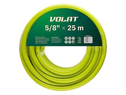 Шланг поливочный 5/8" 25м ВОЛАТ (3 слоя)