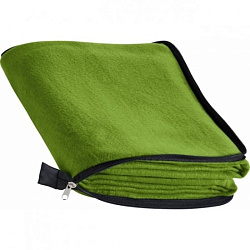 Плед-подушка "Radcliff" 120*180 см, флис., св.-зеленый