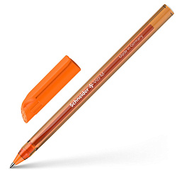 Ручка шарик. "Vizz M" пласт., оранжевый, стерж. оранжевый