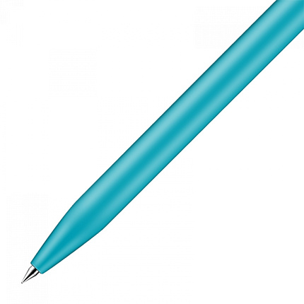 Ручка гелевая "Nusign" 0,5 мм, металл., св-голубой, стерж.чёрный