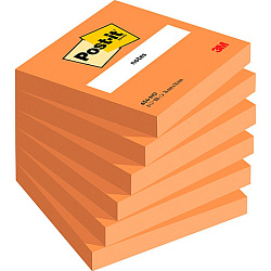 Бумага д/з на кл. осн. 76*76 мм "Post-it Notes" 100 л., ярко-оранжевый
